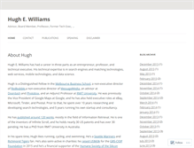 Tablet Screenshot of hughewilliams.com